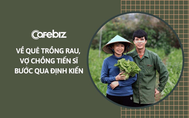 Vợ thạc sĩ Úc, chồng tiến sĩ Nhật bỏ công việc bàn giấy về quê trồng rau, từng bật khóc vì mưa ngập trắng ruộng