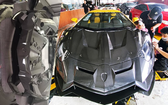 Đại gia Việt chơi trội: Tháo sạch Lamborghini Aventador, lột xác bằng gói độ carbon khủng đầu tiên, chuẩn bị cho ‘bữa tiệc siêu xe’ VietRally