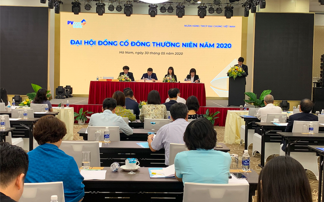 ĐHCĐ PVcomBank: Năm 2019 kinh doanh vượt kế hoạch, thận trọng với chỉ tiêu 2020 do tác động của Covid-19