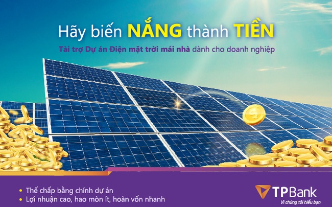 TPBank đổ vốn hàng chục nghìn tỉ đồng cho năng lượng tái tạo