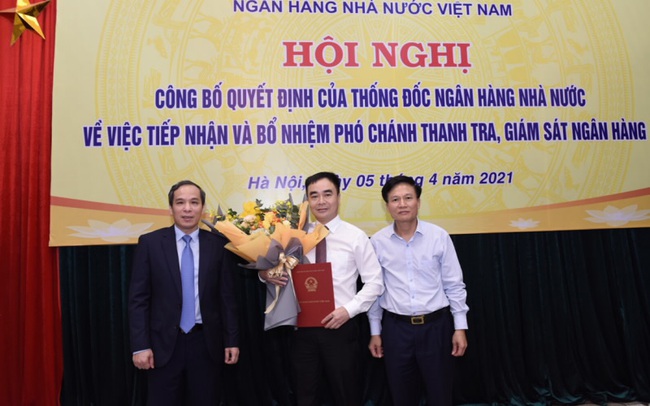 NHNN bổ nhiệm Phó Chánh Thanh tra, giám sát ngân hàng mới