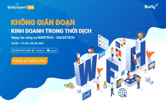 [WEBINAR VCCORP] Không gián đoạn kinh doanh trong thời dịch bằng các công cụ Martech & Salestech