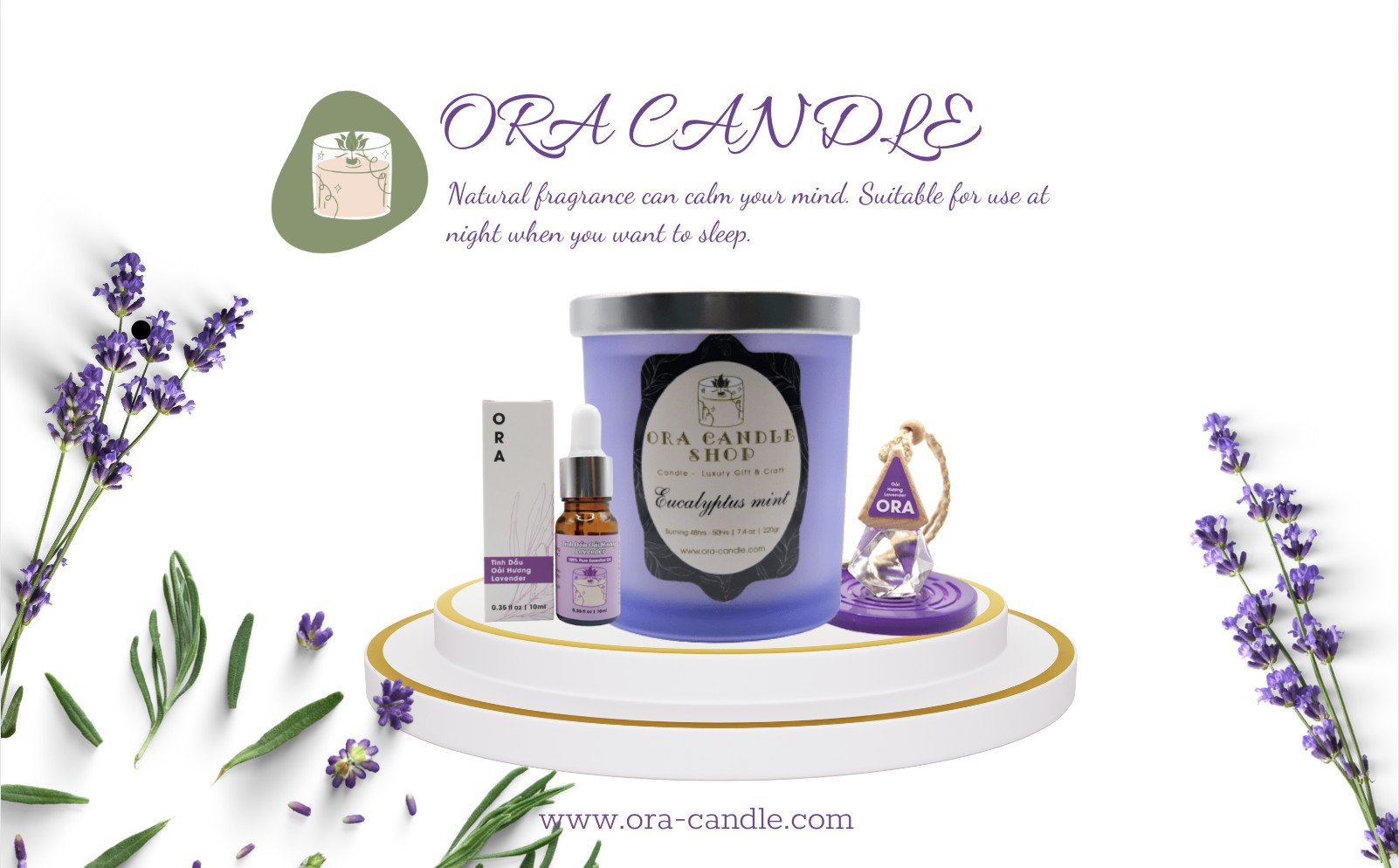 Ora Candle : Sản phẩm nến thơm cao cấp và tinh dầu thiên nhiên Uy Tín Chất Lượng