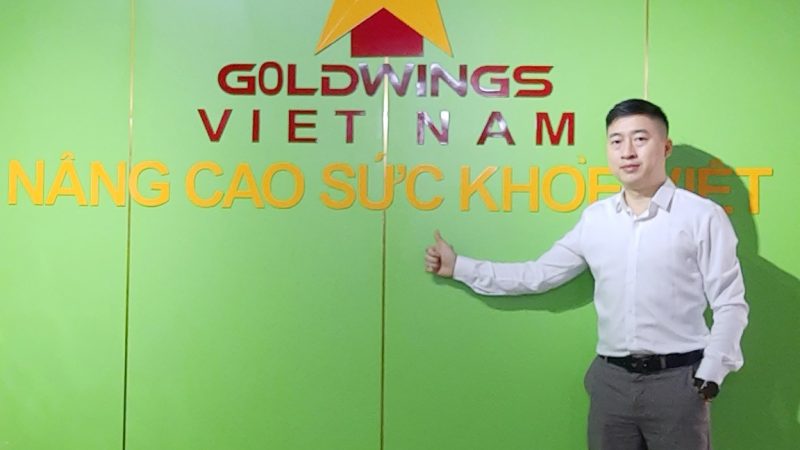 Bùi Anh Tú Từ Chàng Sale Đến Giám Đốc Công Ty Cổ Phần DP Goldwings Chuyên Cung Cấp Các Sản Phẩm Hỗ Trợ Và Nâng Cao Sức Khoẻ Chất Lượng Hàng Đầu Việt Nam.