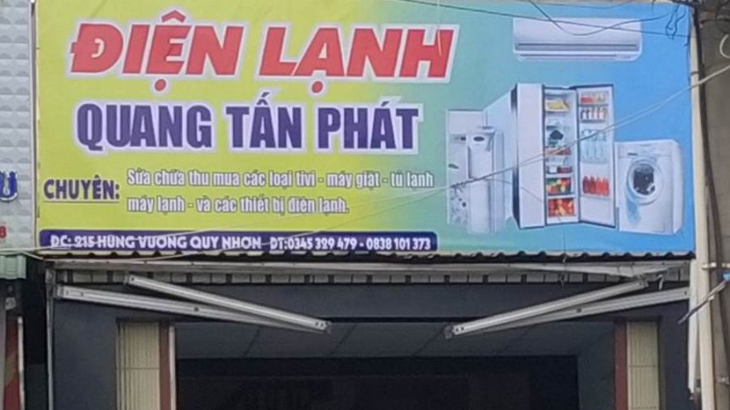 Trần Ngọc Quang Khởi Nghiệp Thành Công Nhờ Kinh Doanh Cửa Hàng Điện Lạnh – Với Thương Hiệu Điện Lạnh Quang Tấn Phát