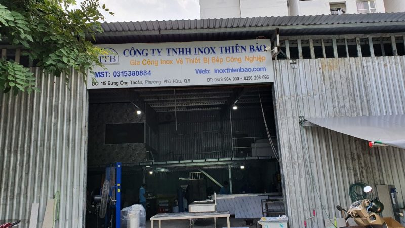 CTY TNHH INOX THIÊN BẢO UY TÍN TRÁCH NHIỆM