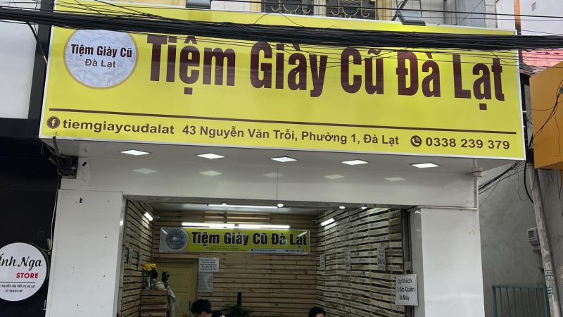 “Kinh Doanh Giày 2hand Chất Lượng và Phong Cách tại Đà Lạt: Tiệm Giày Cũ Đà Lạt